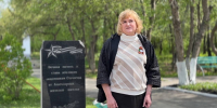 Глава Копейска поддержала акцию памяти в поселке Железнодорожный - Администрация г. Копейска